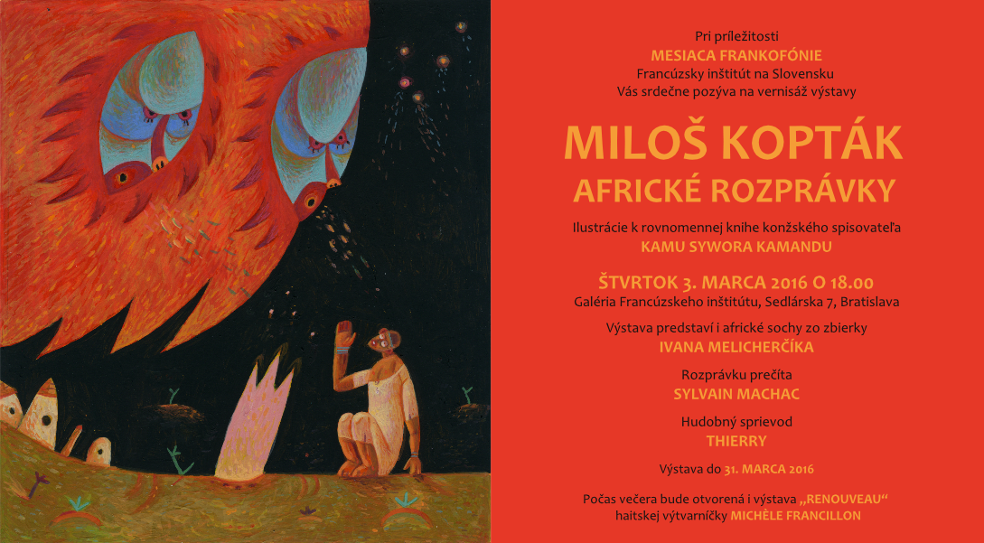 Milos Koptak Afrikan tales expo